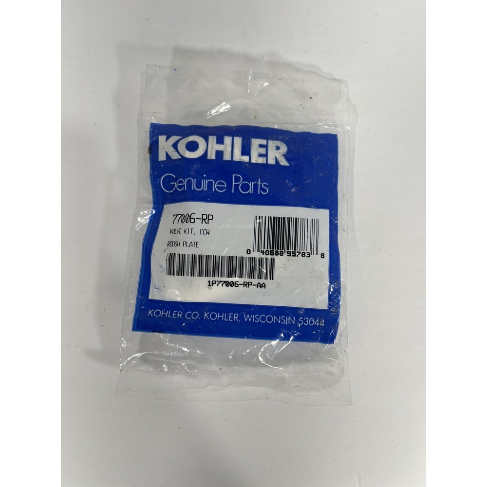 BRAND NEW KOHLER‎ GENUINE PARTS 77006-RP Ceramic VALVE Kit Rough Plate SEALED